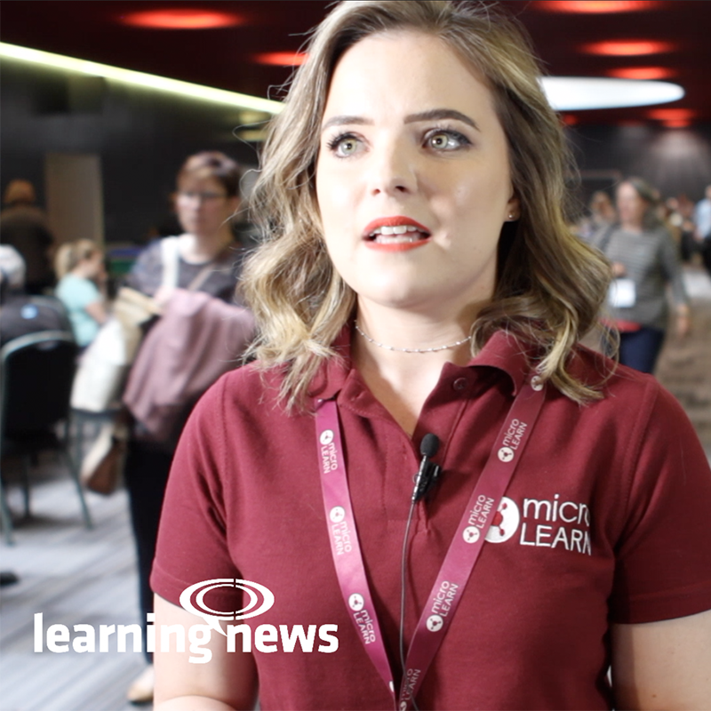 Ali Soper, Creative Director and Co-founder, MicroLearn, talking to Learning News at the Learning Technologies Summer Forum